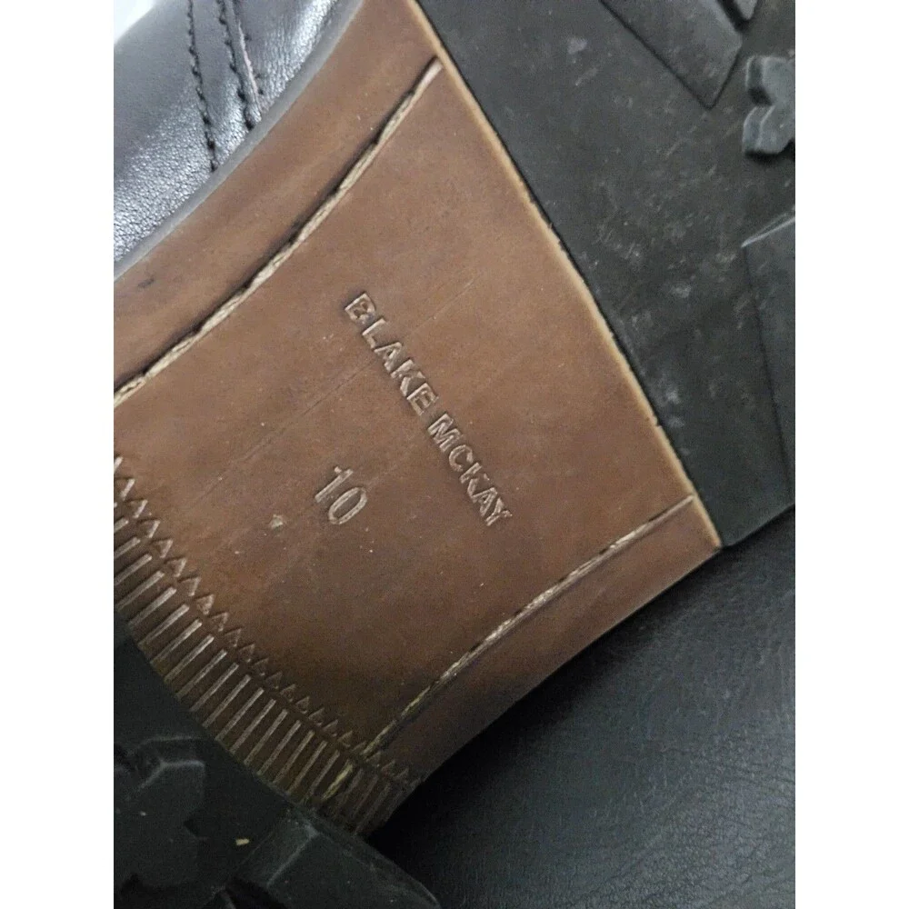 Sz 10 - Blake Mckay Chukka Boots Mens Brown Leather